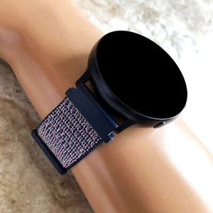 Midnight Blue Nylon Hook Loop Band Strap for Google Pixel Watch 3 2 1 45mm 41mm - Picture 1 of 10