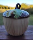 Harvest Acorn Covered Bowl By Lenox - American By Design - Interior Message