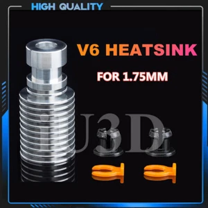 Disipador de calor V6 para e3d V6 Hotend Prusa i3 MK3S Titan BMG Extrusora Directa y Bowden - Imagen 1 de 7