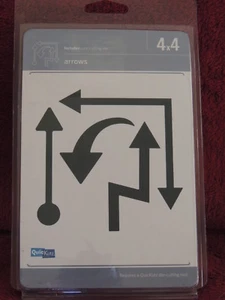 NEU Quickutz 4x4" Metall Matrize PFEILE REV-0198-S - Bild 1 von 1