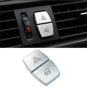 For BMW 5 / 6 / 7 series F10 GT F07 Chrome Warning Light Switch Button Covers - Picture 1 of 2