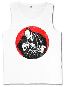 UNMASKED SAMURAI TANK TOP VEST Ninja Japan Warrior Sword Seppuka Dakana Armor - Bild 1 von 1