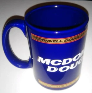 SELTENES DESIGN - MCDONNELL DOUGLAS AEROSPACE ENGINEERING SERVICES KAFFEE TEEBECHER - Bild 1 von 6