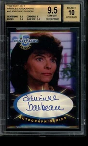 1999 Babylon 5 Autograph Adrienne Barbeau Amanda Carter Limited Auto BGS 9.5/10 - Picture 1 of 2