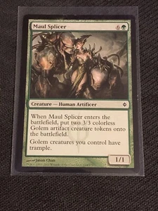 Magic the Gathering New Phyrexia Maul Splicer - Picture 1 of 2
