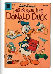 Vintage Dell Comic Book Walt Disney This is Your Life Donald Duck No. 1109 1960 - Picture 1 of 3