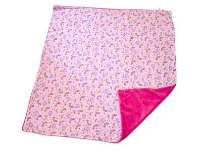 Плюшевое одеяло Posh Peanut Barbie Pink Star Power Luxe большой размер 60x60 - Изображение 1 из 4