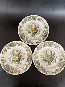 Vintage Mason's Strathmore 9” Dinner Plates C4897 Ironstone  Set Of 3 - Picture 1 of 6
