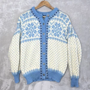 Dale Of Norway Strickjacke Pullover Faire Isle Nordic 100% Wolle Gr. M Cozycore - Bild 1 von 14