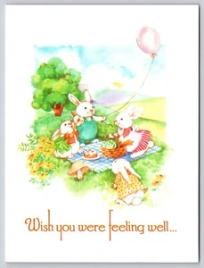 Biglietto di auguri artista Mary Beth LoPiccolo Spring Funnies sentirsi bene busta - Foto 1 di 4
