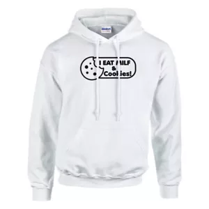 MILF and Cookies Hoodie - Heavy Blend, Cozy Comfort, Beuteltasche - Bild 1 von 8