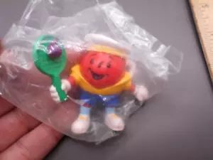 KOOL-AID Uomo TENNISTA Figura PVC Racchetta KRAFT FOODS 2" NUOVO ANNI '90 - Foto 1 di 4
