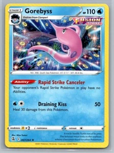 Gorebyss 67/264 Fusion Strike Rare Pokémon TCG 2021 - Bild 1 von 2