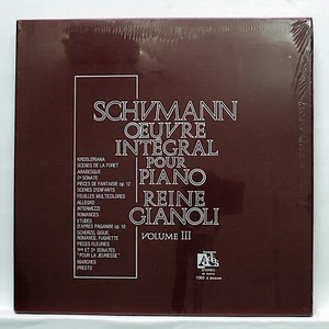 REINE GIANOLI ⸺ SCHUMANN Klavierwerke Vol.3 ⸺ ADES 6xLPs Box NOCH VERSIEGELT - Bild 1 von 2