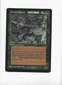 Aswan Jaguar M:tG Oversized promo card MOD PLAY - Picture 1 of 2
