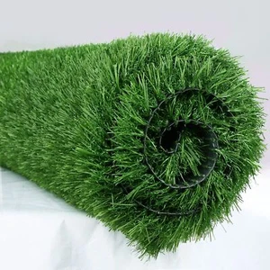 Outdoor Artificial Grass Rug for Dog 3 FT X 6 FT, Thick Green Fake Grass Mat ... - Picture 1 of 8