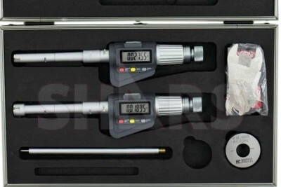 0.472 - 0.787" Electronic Three-Point Internal Micrometer .00005" New R] - Image 1 of 4