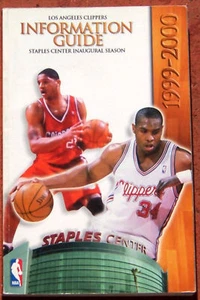Guía de medios de baloncesto de la NBA Los Angeles Clippers 1999-00 - Imagen 1 de 1
