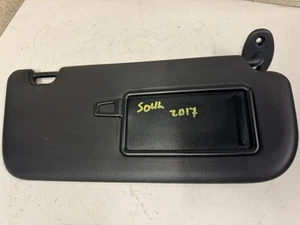 14-19 SOUL Sun Visor Black Driver Side Left - Picture 1 of 3