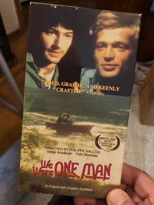 We Were One Man RARE VHS Vallois French w/English Subtitles WW2 Male Erotica - Picture 1 of 6