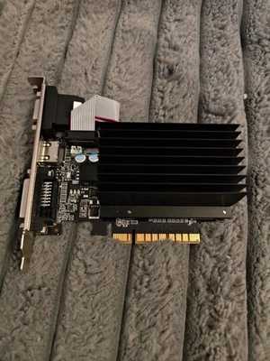 Nvidia GeForce GT710 Grafikkarte LP 1 GB DDR3 - Bild 1 von 3