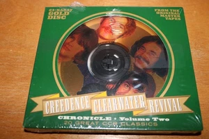 CREEDENCE CLEARWATER REVIVAL Chronicle Volume 2 CD 24 KARAT GOLD Brand NEW CCR - Picture 1 of 2