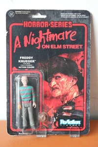 ReAction Horror Series A Nightmare on Elm Street Freddy Krueger Action Figure - Picture 1 of 7