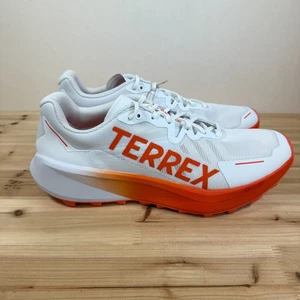 Adidas Terrex Agravic 3 Herren 13 Trailrunning Wanderschuhe weiß orange JI0951 - Bild 1 von 9