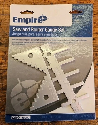 Empire Saw & Router Gauge Set #10304 - Image 1 of 2