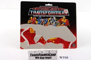 Race Car Patrol Card Micromasters 1989 Vintage Hasbro G1 Transformers - Picture 1 of 2