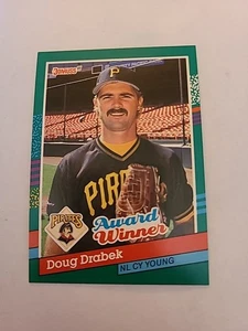 1990 Leaf Doug Drabek #750 Award Winner Pittsburgh Pirates Baseball Card - Picture 1 of 2
