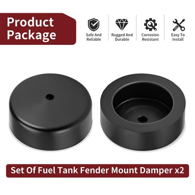 AMORTIGUADOR MONTAJE DEPÓSITO COMBUSTIBLE/GUARDABARROS (2) PARA YAMAHA YZ80 GT80 TY80 MX100 RD200 DT100 Foto 1 de 4