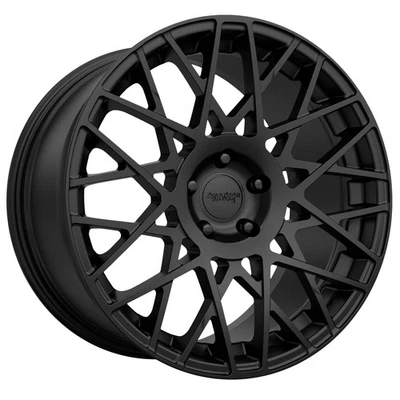 American Racing AR927 Barrage 20x9 5x120 +20mm Satin Black Wheel Rim 20" Inch Foto 1 de 4