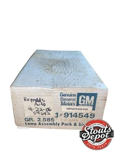 NOS GM Fits CHEVROLET CAPRICE 1980-90 LH Side Signal Lamp Lens Housing GM2520115 - Bild 1 von 9