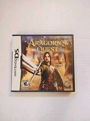 El Señor de los Anillos Aragorn's Quest Nintendo DS Completo Probado en Caja Original Foto 1 de 3