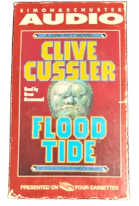 Audio Book by Clive Cussler, Flood Tide, Abridged, 4 Cassettes - Picture 1 of 4