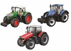 Bburago Farm Traktor mit Schwungrad Antrieb 10cm Maßstab 1:43 Trecker Modell