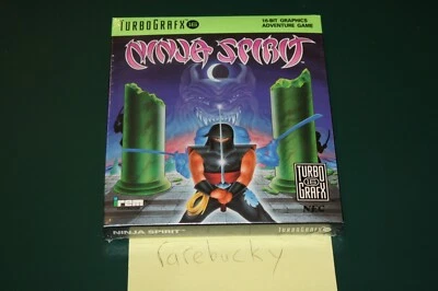 Ninja Spirit (TurboGrafx-16) NEW FACTORY SEALED US VERSION, NM & CASE FRESH! - Image 1 of 4