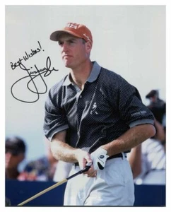 Jim Furyk original hand signed autograph photograph golf player  - Picture 1 of 2