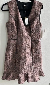 ABS Ladies Woven Dress Rose Size 8 Orig$290 - Picture 1 of 9