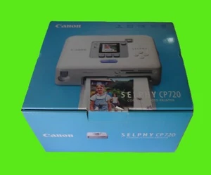 Impresora fotográfica Canon Selphy CP720 compacta portátil TOTALMENTE NUEVA - Imagen 1 de 3