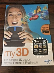 Hasbro - My3D - Visor llamativo para iPhone y iPod touch - Negro/Azul - Imagen 1 de 10