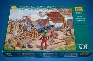 Zvezda 8032 - Medieval Heavy Bombard XIV-XV AD scala 1/72 - Foto 1 di 2