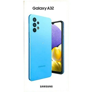 New Samsung Galaxy A32 Dual-SIM A325F/Ds 128GB+4GB Blue Unlocked 4G/LTE OEM - Zdjęcie 1 z 1