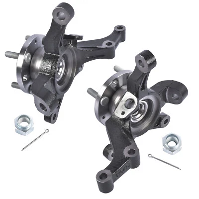 2Pcs Steering Knuckle Assy LH & RH Fits for Chevy Aveo Aveo5 Pontiac G3 1.6L L4 - Image 1 of 4