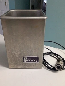 Sonicor TSS-56 Ultraschallreiniger nur Tank *getestet* Netzteil nicht inkl. - Bild 1 von 4