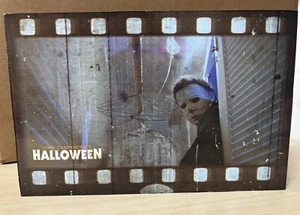 Spirit Halloween 1978 Film Strip Poster Hanging Plaque Display Michael Myers - Picture 1 of 15