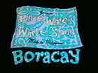Mens 5Xl Blue Water White Sand Boracay Surf Team Tank Singlet Philippines Black