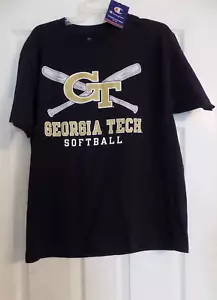 NEW Adult Champion Georgia Tech Softball Shirt Size L - Picture 1 of 4