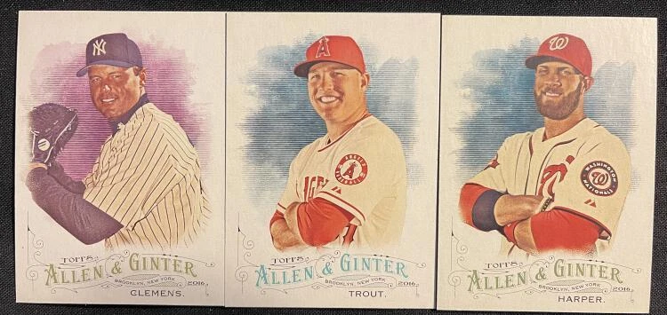 2016 ALLEN GINTER SINGLES AND INSERTS-PICK FROM DROPDOWN-$1.49 AND UP - Image 1 of 1